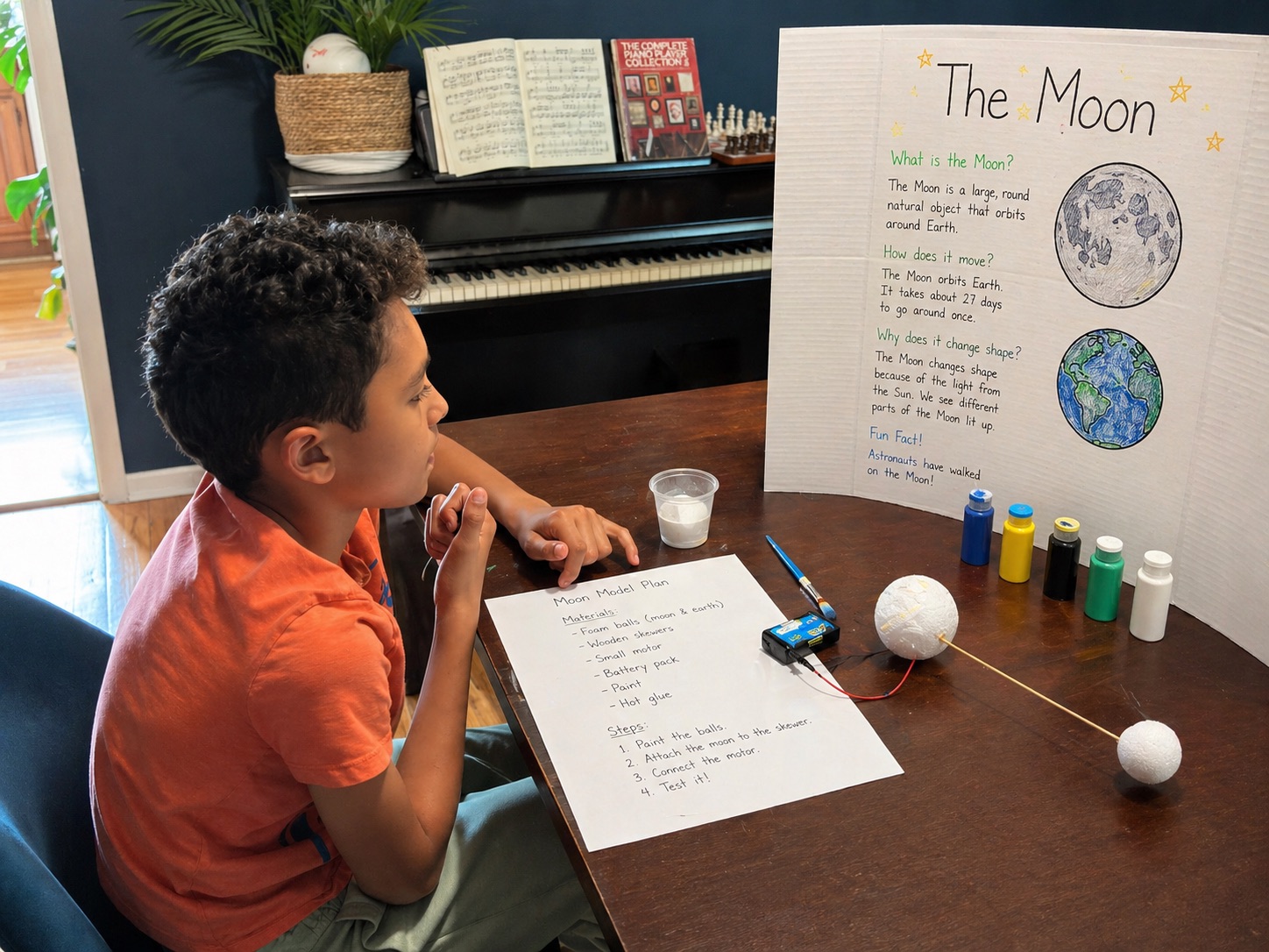 More from Max's moon project